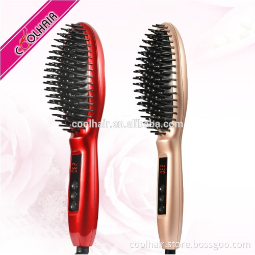2016 Hot Selling Professional Home Use Magical Hair Straightener Hair Straightener Brush